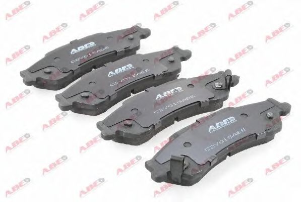 Тормозные колодки ABE C2Y015ABE Тормозные колодки ABE C2Y015ABE