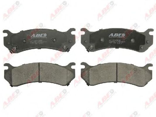 Тормозные колодки ABE C2Y016ABE