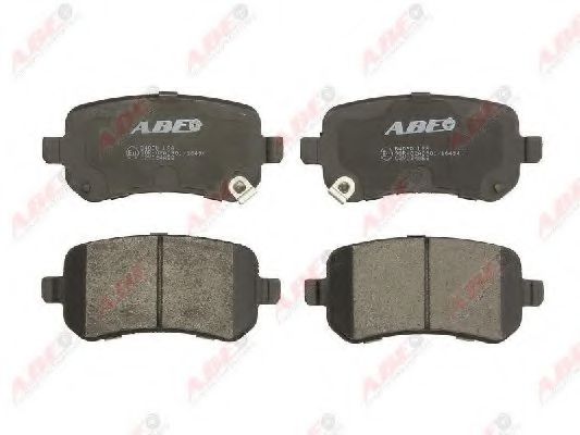 Тормозные колодки ABE C2Y024ABE