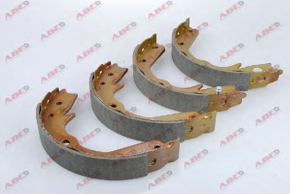 Тормозные колодки барабанные ABE CRX001ABE