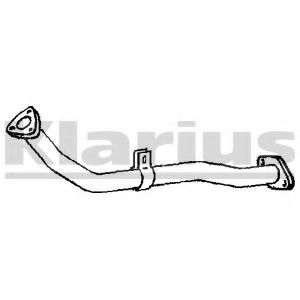 Приемная труба глушителя MAZDA B69040500A