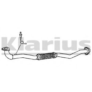 Приемная труба глушителя klarius 301811