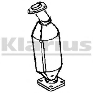 Катализатор klarius 322052