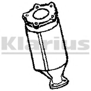 Катализатор klarius 380653