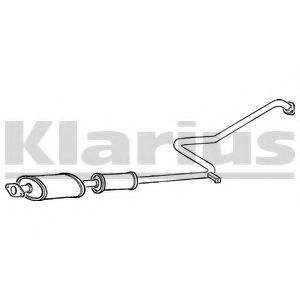Средний глушитель выхлопных газов klarius DN312A