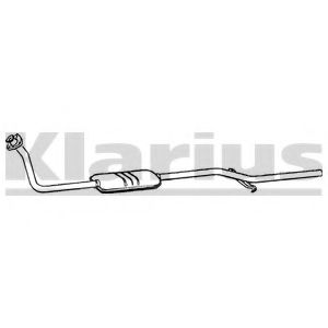 Предглушитель выхлопных газов klarius FT433B