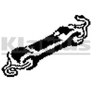 Кронштейн глушителя klarius FTF2