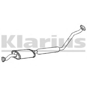 Средний глушитель выхлопных газов klarius HY59P
