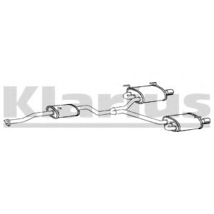 Глушитель выхлопных газов конечный Honda/Acura 18030S2A020