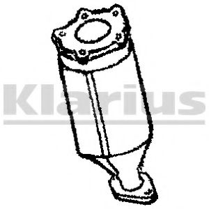 Катализатор klarius 322143