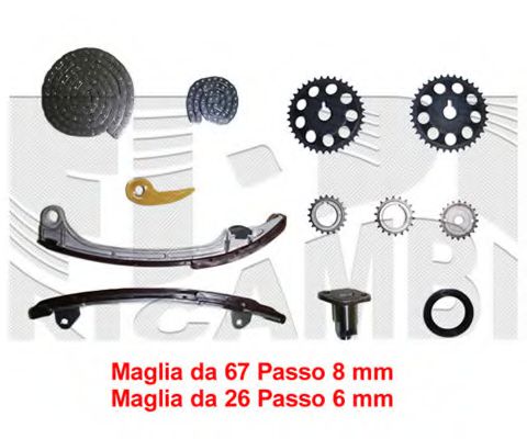 Цепь ГРМ, комплект Toyota/Lexus 1516328010