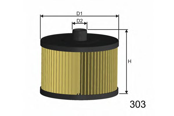 Топливный фильтр MISFAT F104