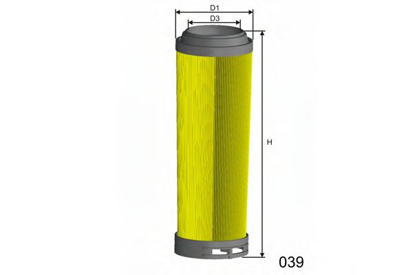Воздушный фильтр MISFAT R435