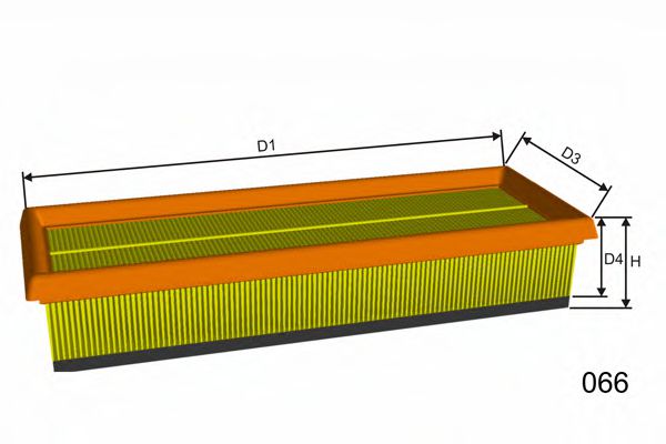 Воздушный фильтр MISFAT P401A
