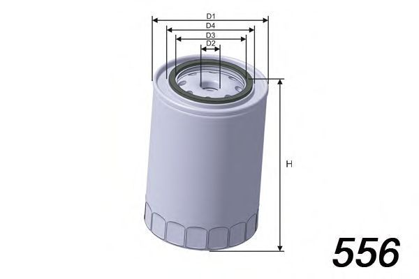 Масляный фильтр MISFAT Z639