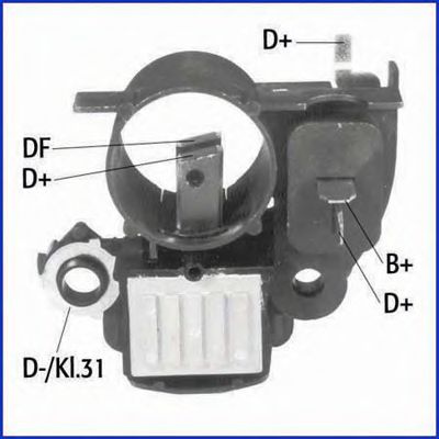 Реле регулятора генератора MITSUBISHI MD069978