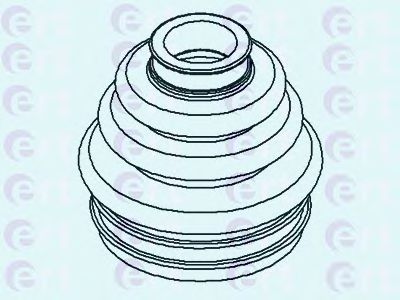 Комплект пыльника шруса ERT 500451