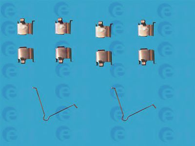 Скобы тормозных колодок ERT 420015