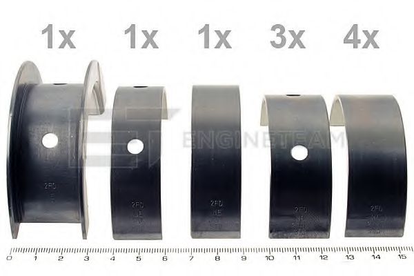 Коренной вкладыш ET ENGINETEAM LH002700