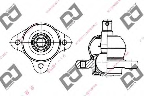 Шаровая опора DJ PARTS DB1034