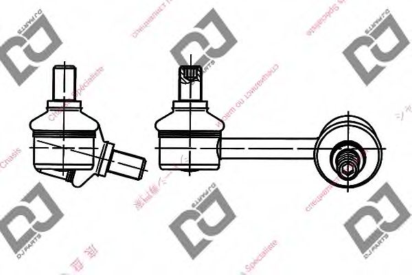 Стойка стабилизатора DJ PARTS DL1302