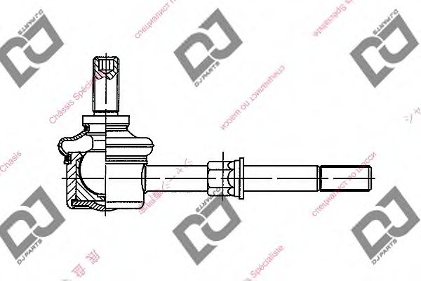 Стойка стабилизатора DJ PARTS DL1095