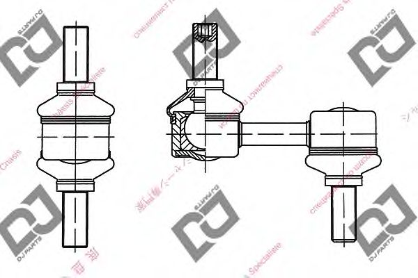 Стойка стабилизатора DJ PARTS DL1049