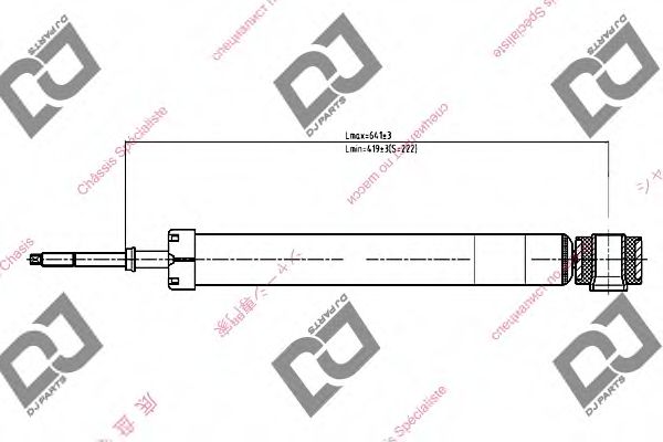 Амортизатор djparts DS1170GT