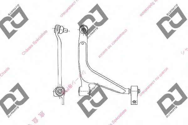 Рычаг подвески DJ PARTS DA1180