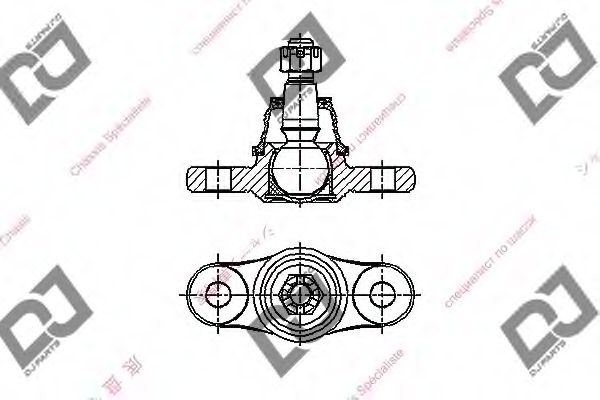 Шаровая опора DJ PARTS DB1190