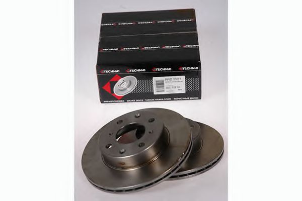 Тормозной диск PROTECHNIC PRD2257