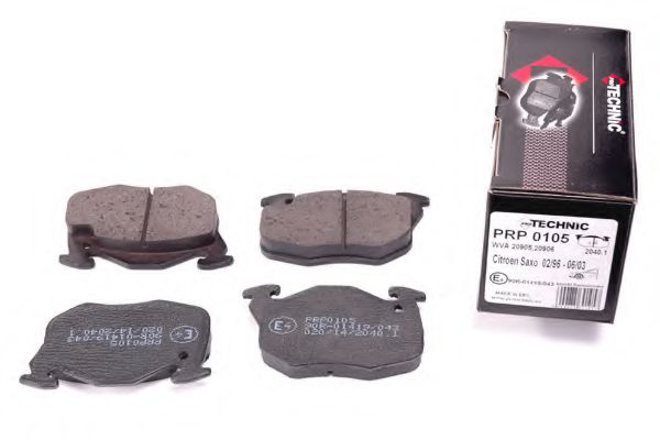 Тормозные колодки PROTECHNIC PRP0105