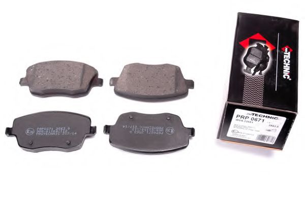 Тормозные колодки PROTECHNIC PRP0671