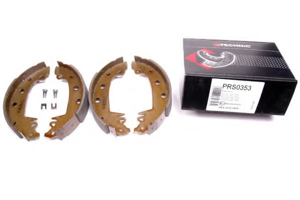 Тормозные колодки барабанные PROTECHNIC PRS0353