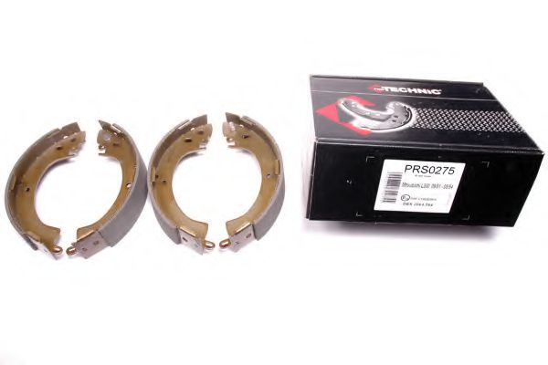 Тормозные колодки барабанные PROTECHNIC PRS0275