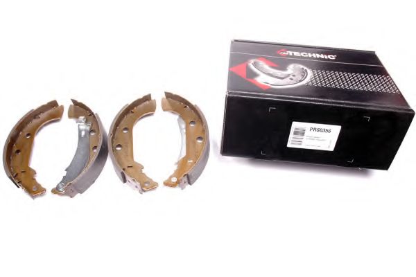 Тормозные колодки барабанные PROTECHNIC PRS0356