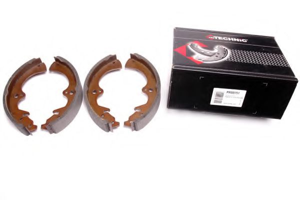 Тормозные колодки барабанные PROTECHNIC PRS0751