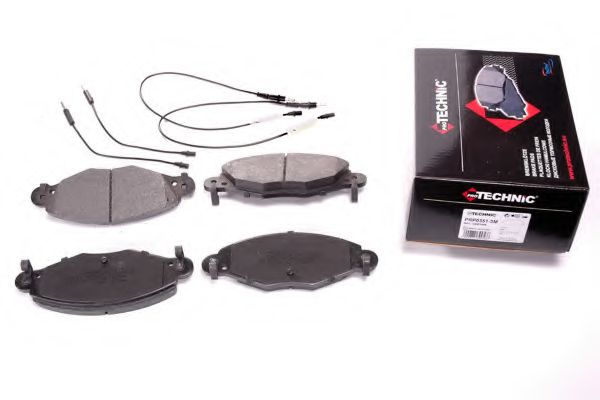 Тормозные колодки PROTECHNIC PRP0351-3M