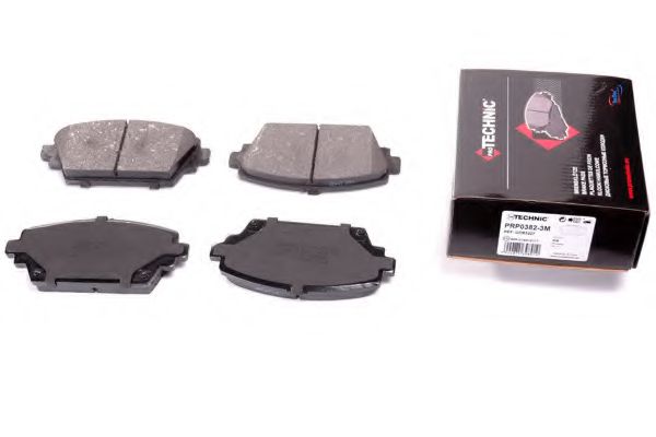 Тормозные колодки PROTECHNIC PRP0382-3M