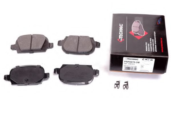 Тормозные колодки PROTECHNIC PRP0670-3M