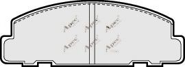 Тормозные колодки apecbraking PAD714