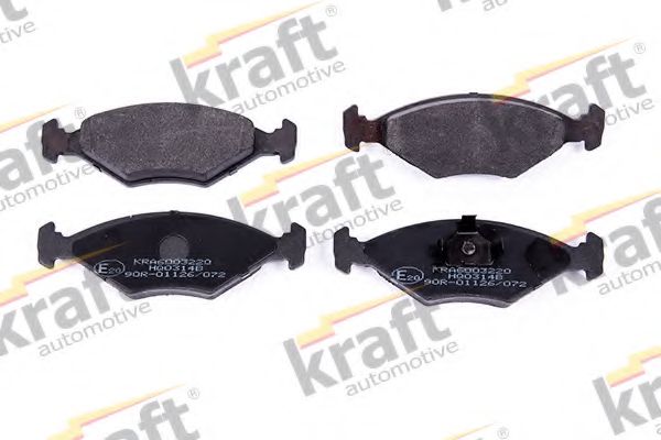 Тормозные колодки KRAFT AUTOMOTIVE 6003220