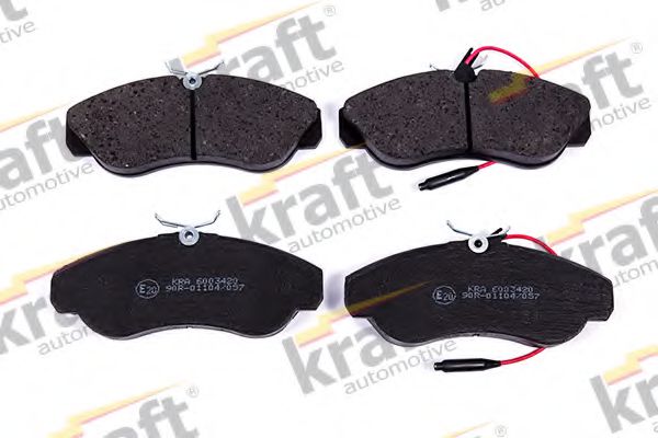 Тормозные колодки KRAFT AUTOMOTIVE 6003420