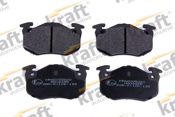 Тормозные колодки KRAFT AUTOMOTIVE 6005020