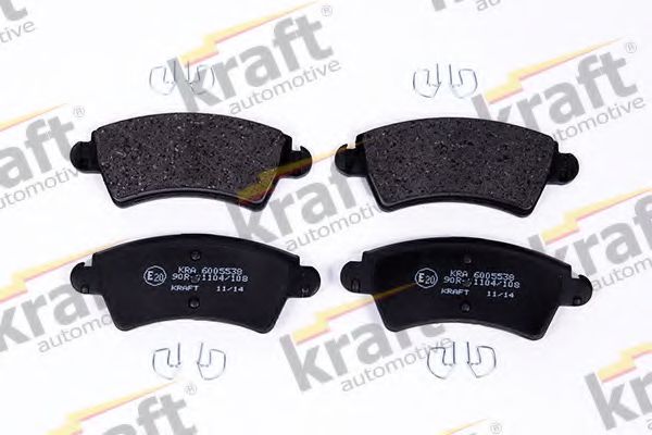 Тормозные колодки KRAFT AUTOMOTIVE 6005538