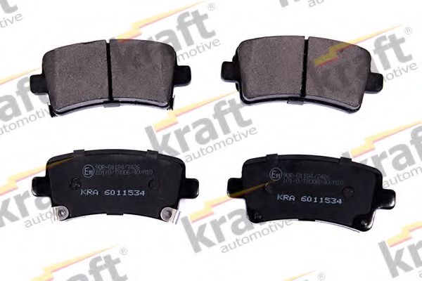Тормозные колодки KRAFT AUTOMOTIVE 6011534