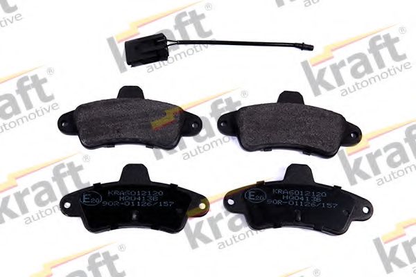 Тормозные колодки KRAFT AUTOMOTIVE 6012120