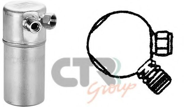 Осушитель кондиционера ctr 1211454