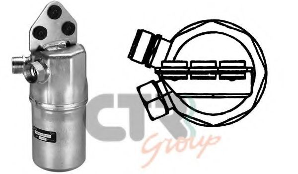 Осушитель кондиционера ctr 1211458