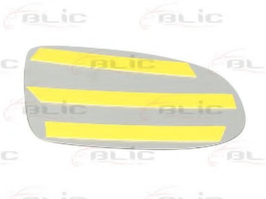 Стекло наружного зеркала BLIC 6102-01-0138P